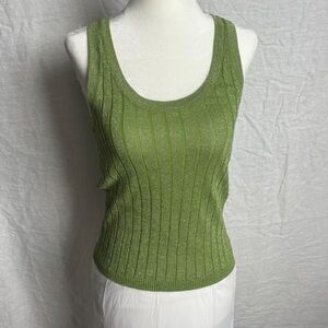 Zara Green Shimmer Tank